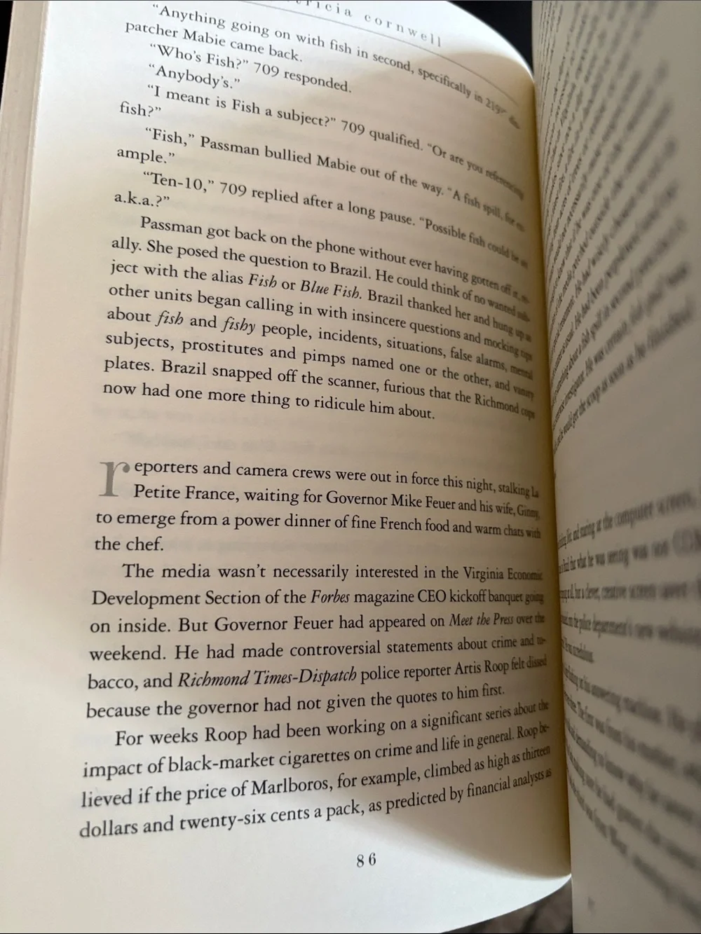 Patricia Cornwell "Southern Cross" Hardcover Book - Book 2 of 3 Andy Brazil - Picture 6 of 9
